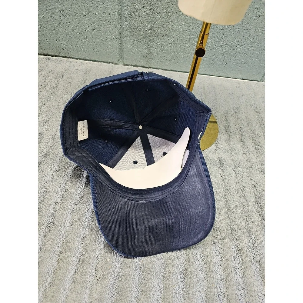 U.S NAVY VETERAN‎ HAT BALLCAP Blue New Navy Veteran on bill